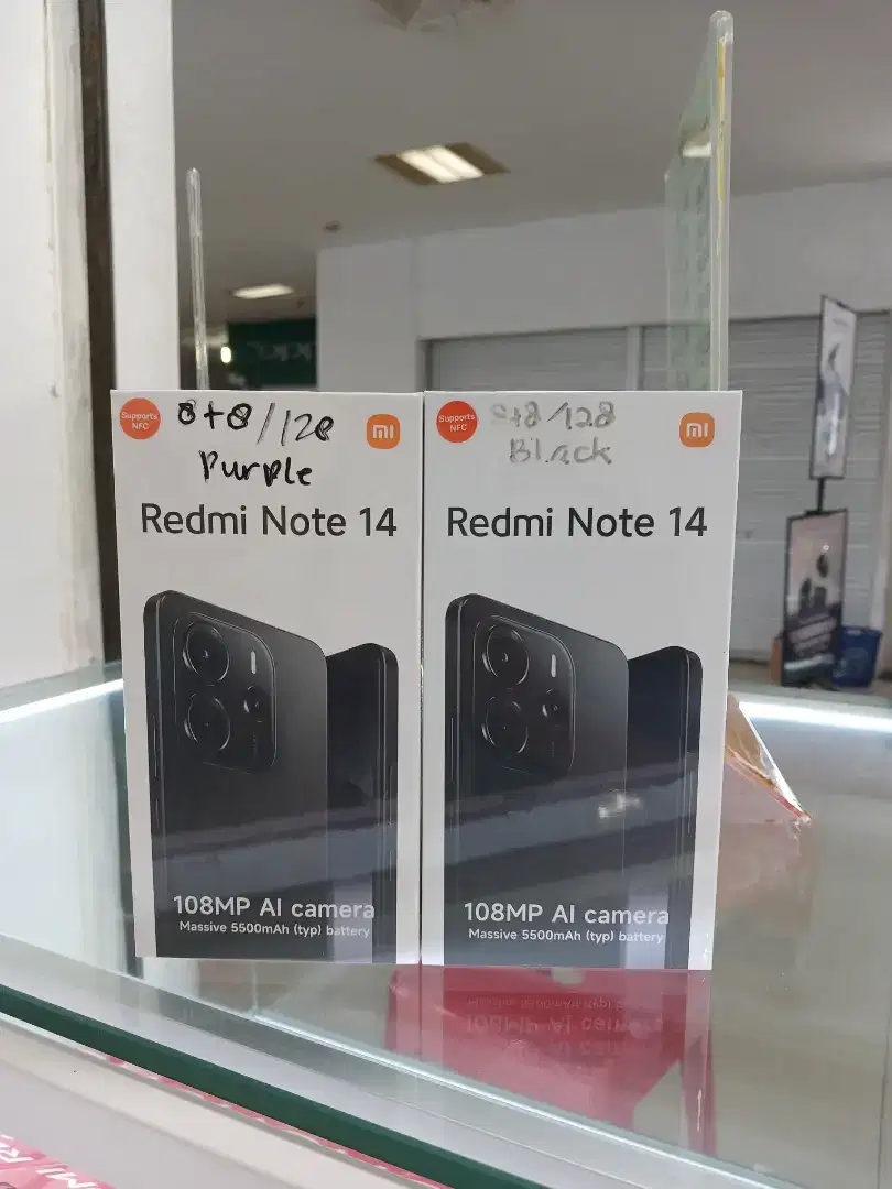 Promo Redmi Note14 ram 8+8/128 garansi resmi