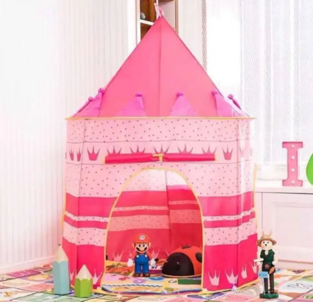 Tenda anak castle
Warna cuma pink