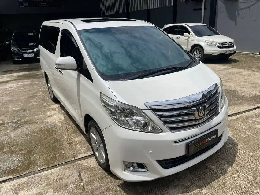 Alphard G 2012 ATPM Tgn 1 PILOT SEAT Jaminan Istimewa