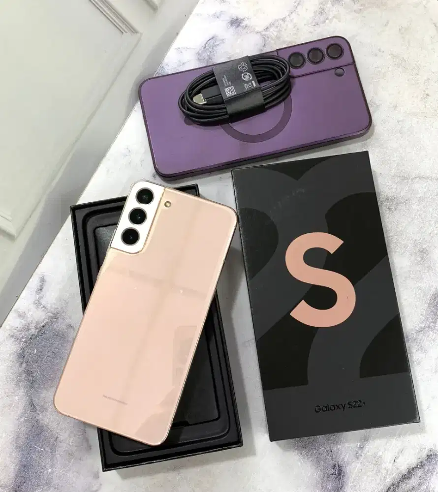 Samsung S22+ 5G 8/256 Pink sein lengkap