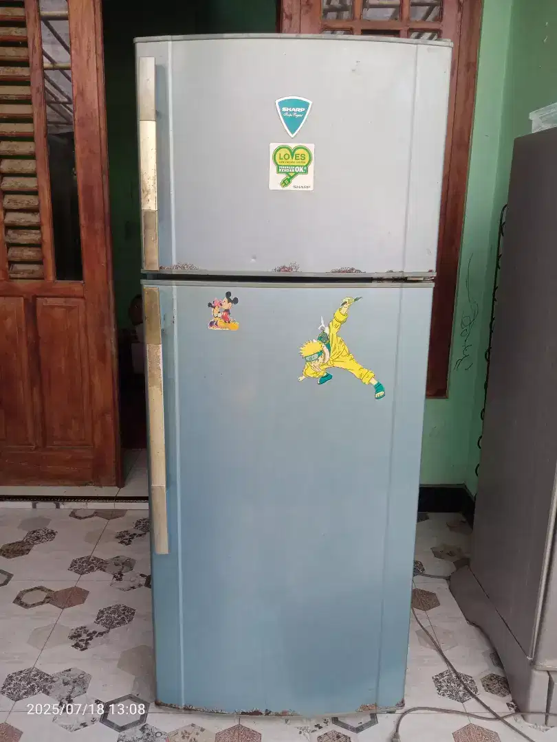 Kulkas Sharp 2 pintu original