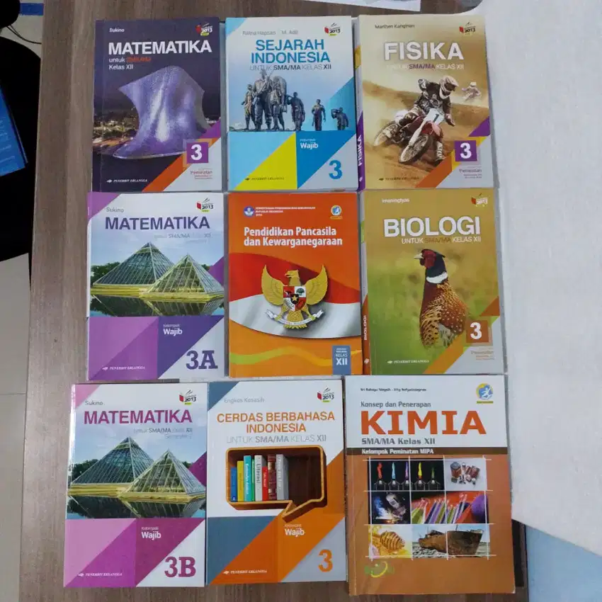 Buku Paket Pelajaran SMA Kelas 12 Erlangga Kurikulum 2013 K13