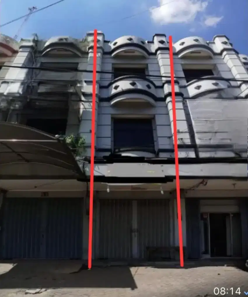 Disewakan Ruko Raya Jemursari 3,5 lantai*