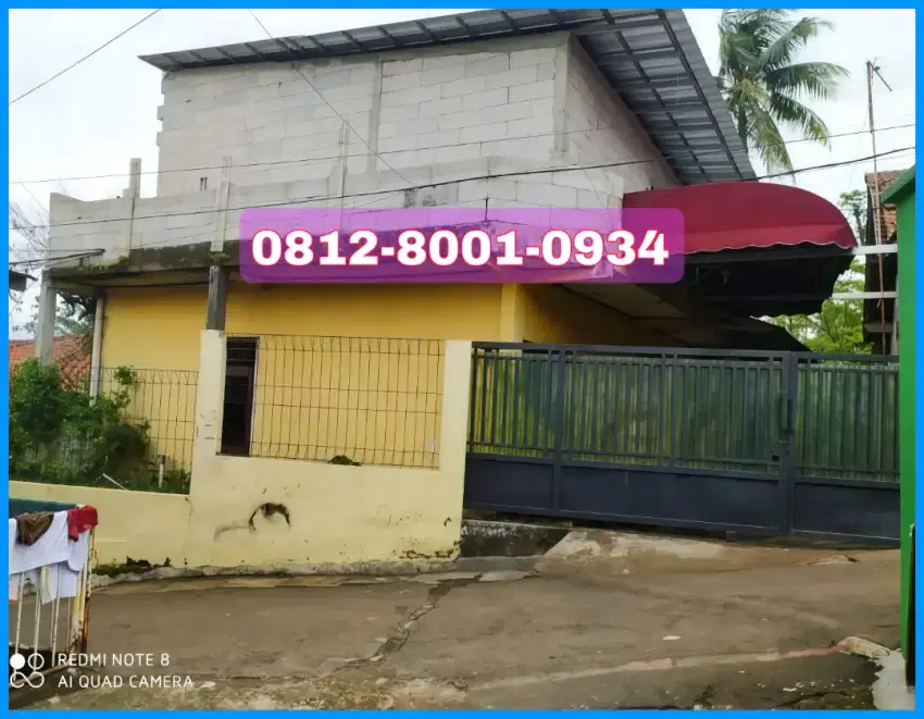 Jual kontrakan 2 Lantai Lt.130m² SHM , Bogor kota