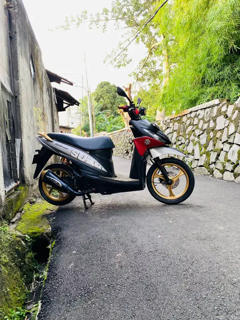 Suzuki Address 135cc Modif Tahun 2016