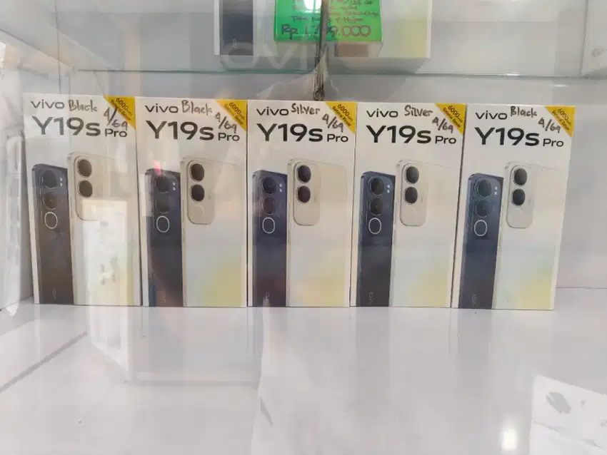 BARU! VIVO Y19s Pro 4+4/64 GB - Garansi Resmi 1 Tahun - FREE ONGKIR