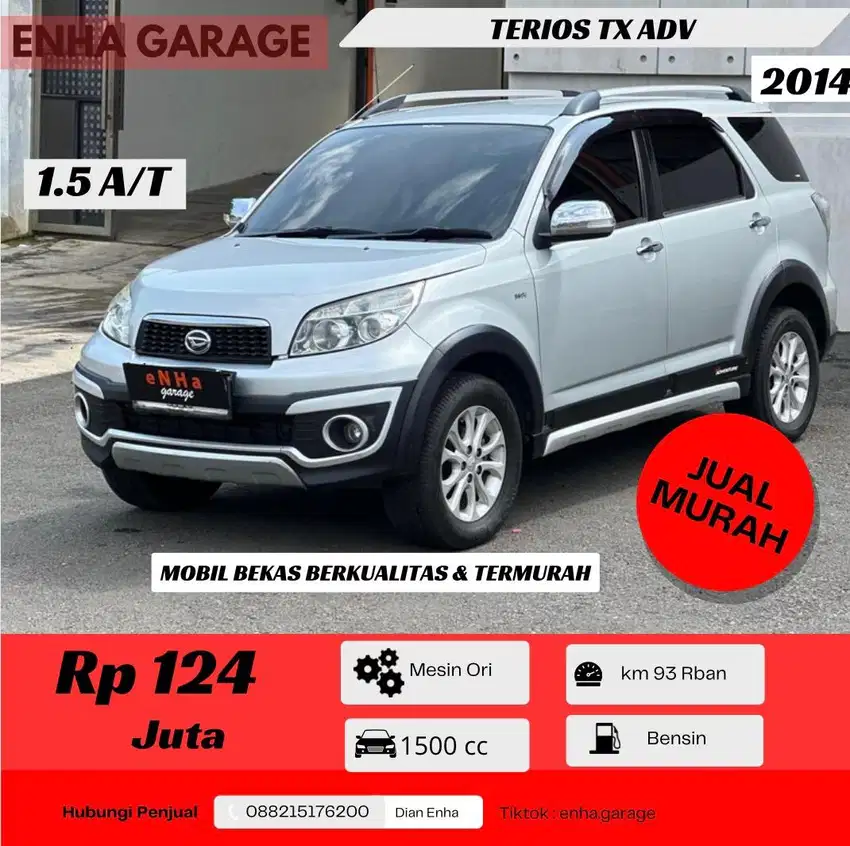 Terios 1.5 TX Adventure 2014 Plat H