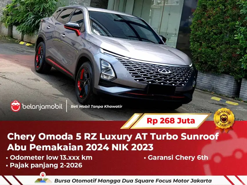 [ LOW KM 13RB ] Chery Omoda 5 RZ Luxury AT Turbo Sunroof 2023/2024