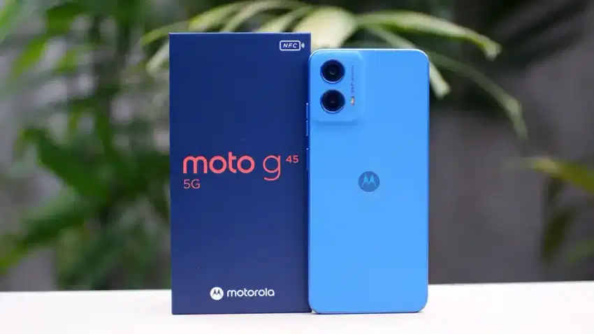 MOTOROLA G45 5G 8/256 BARU ORIGINAL GARANSI RESMI INDONESIA