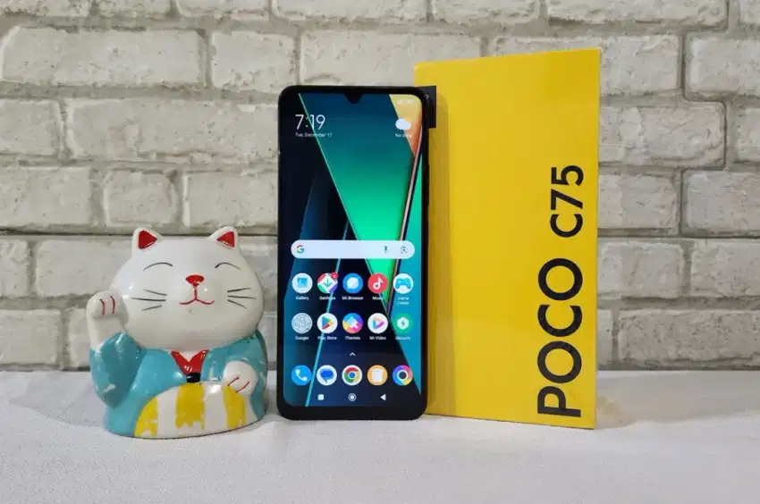 POCO C75 6/128 BARU ORIGINAL GARANSI RESMI I DONESIA 12 BULAN