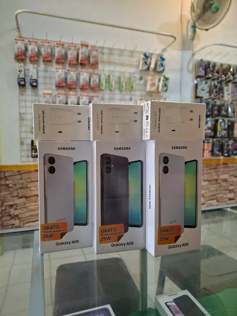 Baru!!! Samsung A06 6/128GB garansi resmi tam 1 tahun
