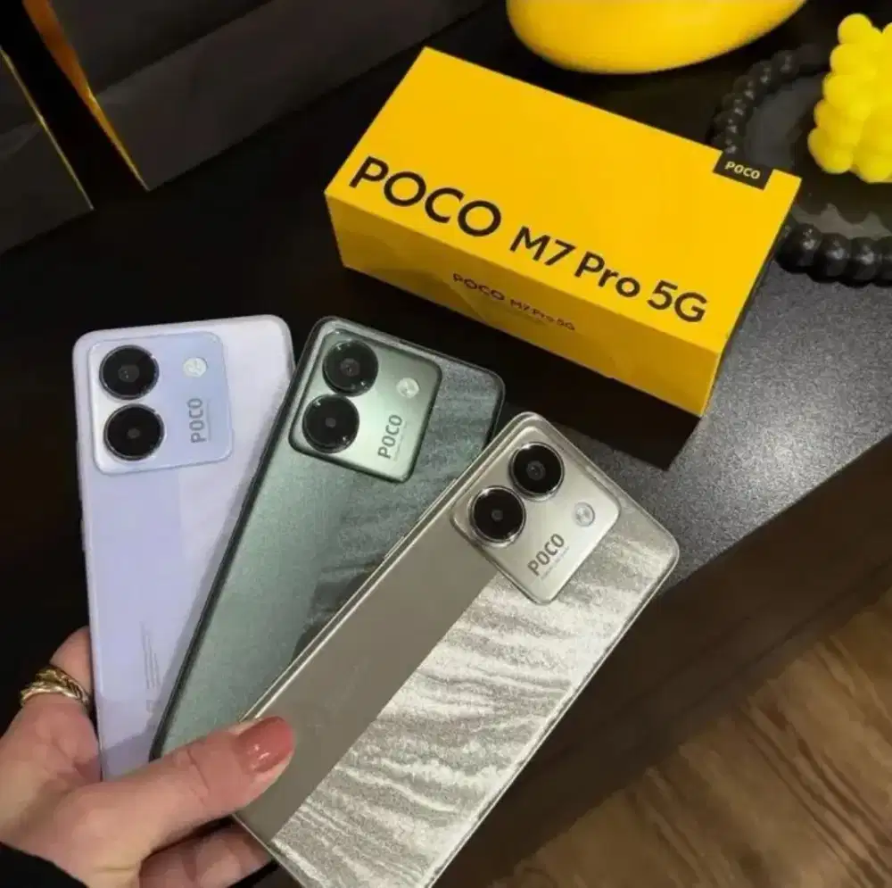 POCO M7 PRO 5G 8/256 BARU ORIGINAL GARANSI RESMI INDONESIA 12 BULAN