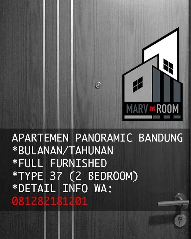 Apartemen 2KT dekat AlJabar, whoosh, GBLA, Polda