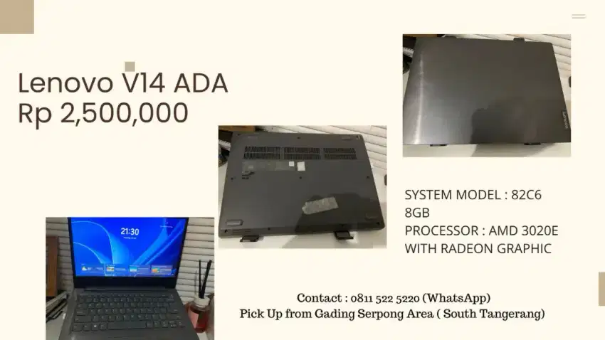 Laptop Lenovo V14 ADA