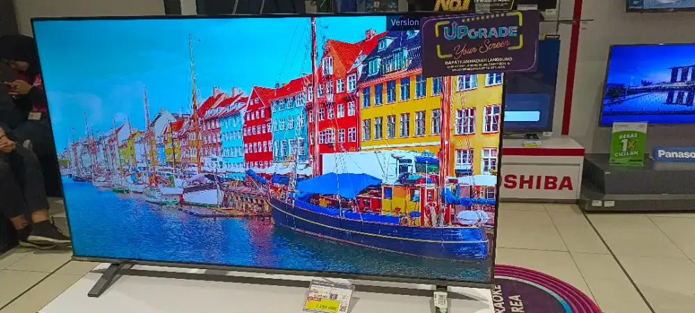 (PROMO) TOSHIBA UHD 4K GOOGLE TV 55 INCH BARU (KREDIT TANPA DP)