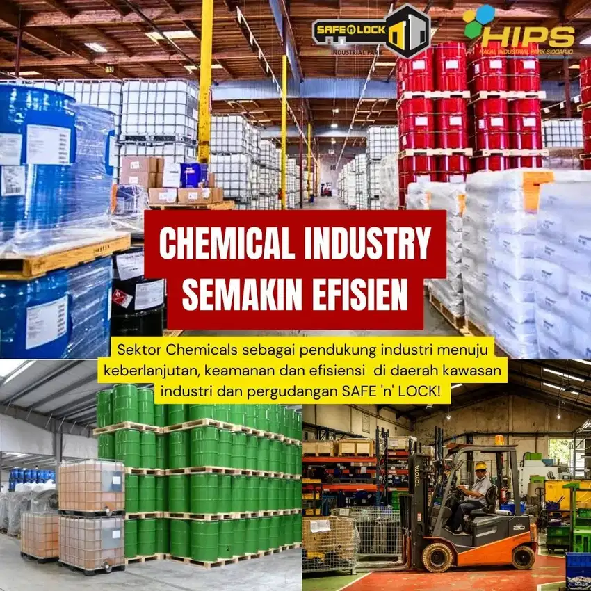 Gudang Baru - Industri Chemical - Ada Pengolahan Limbah Cair - KPG