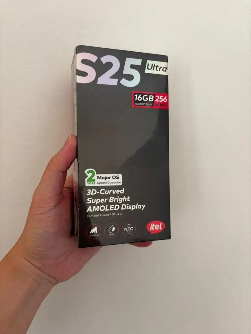 {BARU} iTel S25 Ultra 8/256, SEGEL Garansi Resmi, Bisa COD