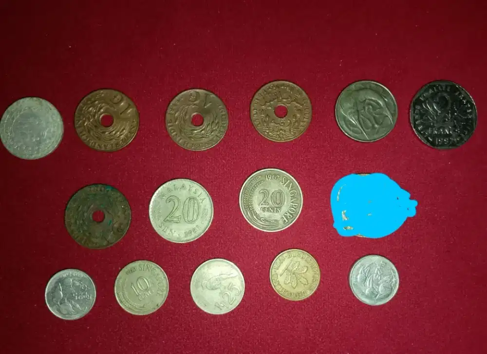 Jual koin kuno berbagai negara