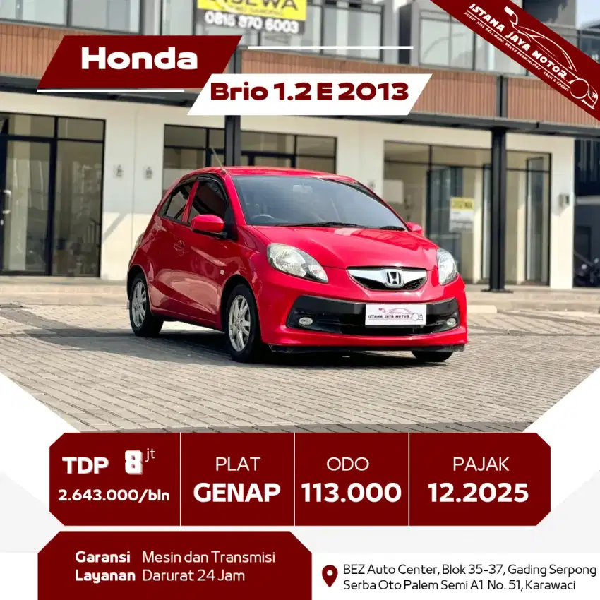 HONDA BRIO 1.2 E AT 2013