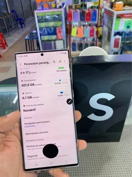 SAMSUNG S22 ULTRA 12/512 GB RESMI SEIN FULLSET
