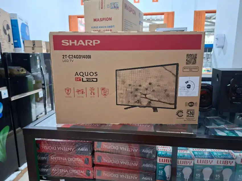 Sharp led tv 24in digital 24gd1400i