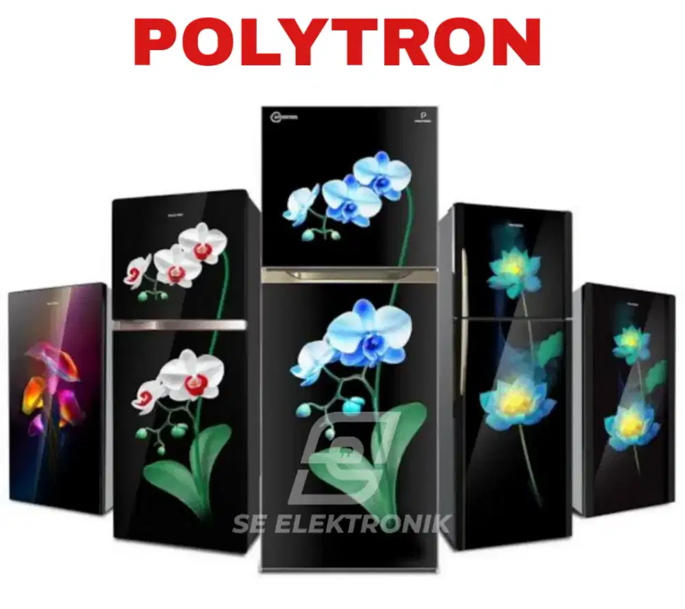 Polytron kulkas 2pintu 23mob