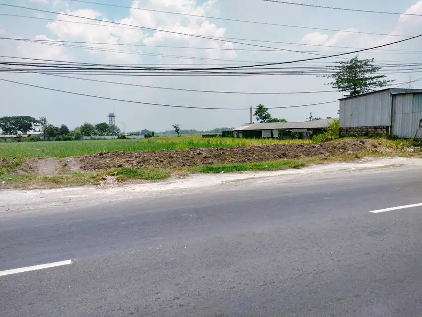 Tanah Industri Nol Jalan Raya Propinsi Jetis Mojokerto