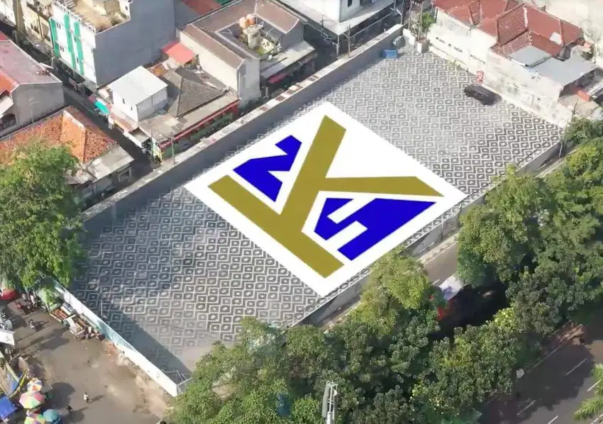 Tanah Kebon Kacang Jakarta Pusat Luas 2,030 Siap Bangun SHGB Panjang