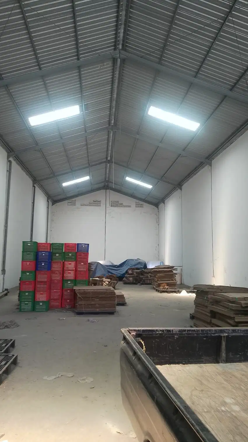 Dijual Gudang 2 Jejer Tambak Sawah Sidoarjo