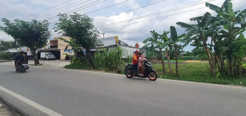 Tanah pinggir jalan taqwa mata merah