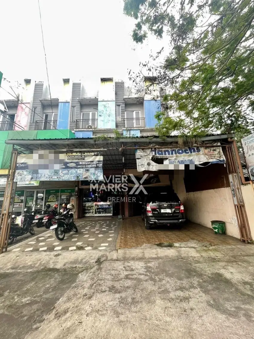 Dijual 2 Ruko Nyambung Strategis di Nol Jalan Sulfat, Blimbing Malang
