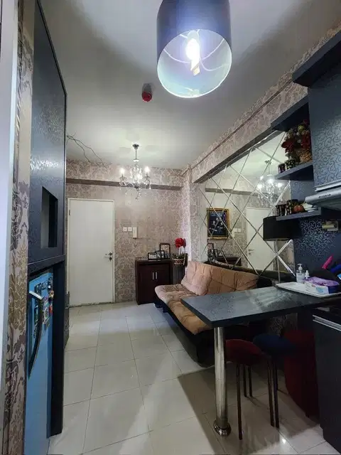 Apartemen Grand Emerald tipe 2 Kamar Furnished HOEK View Lepas