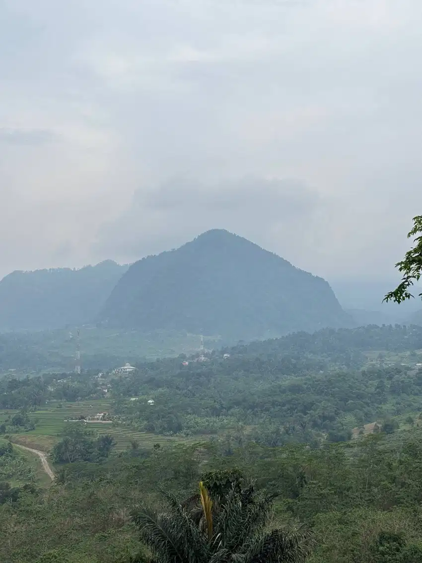 Dijual Tanah kavling dengan view penggunungan