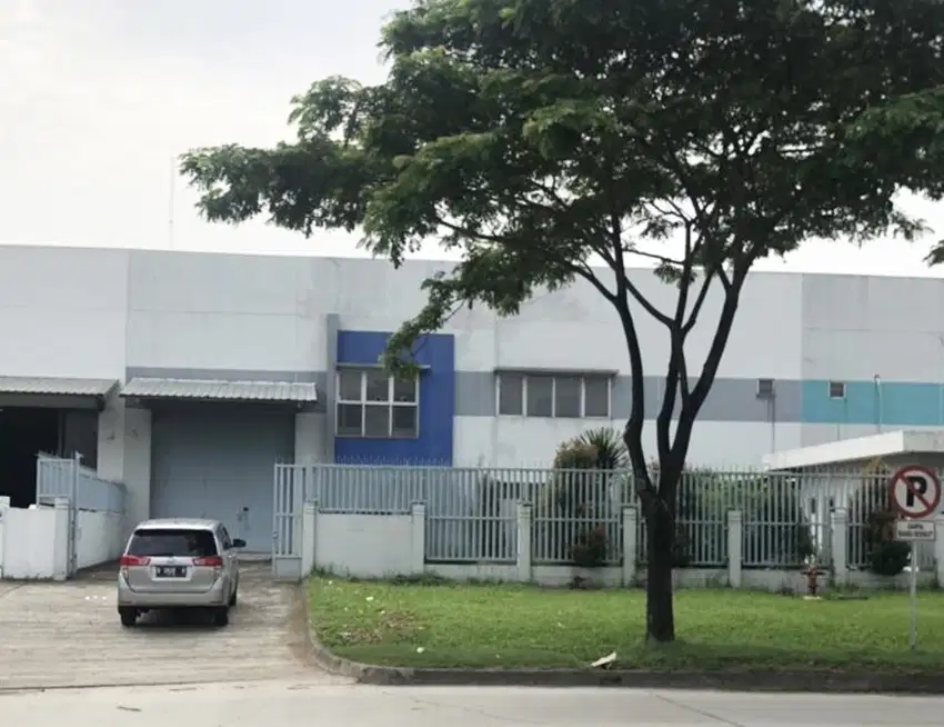 Jual gudang brand new luas 1610 m2 di delta silicon 5 lippo cikarang