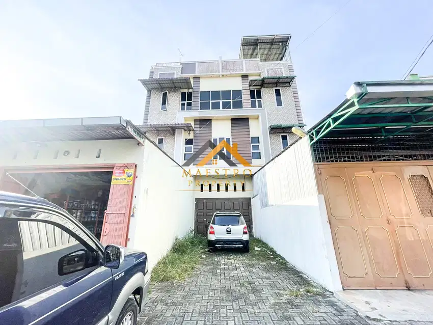 Dijual Ruko 3,5 Tingkat Kondisi Kosong Jalan Perjuangan, Medan