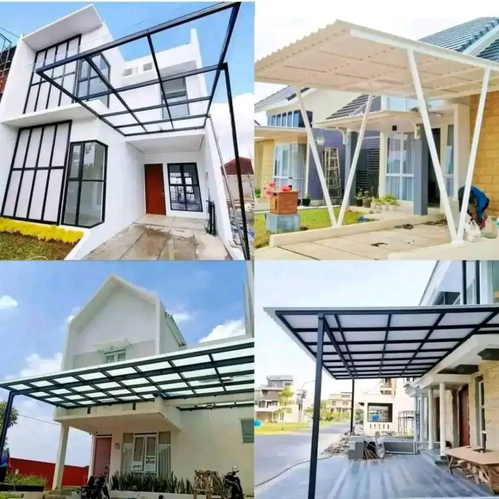 Kanopi Rumah dan mezzanine