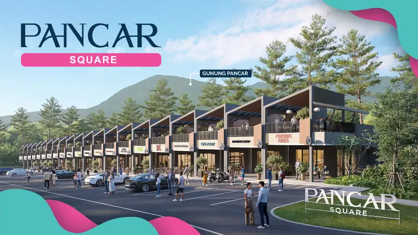 DIJUAL RUKO BARU VIEW GUNUNG DI PANCAR SQUARE SENTUL CITY SSC95