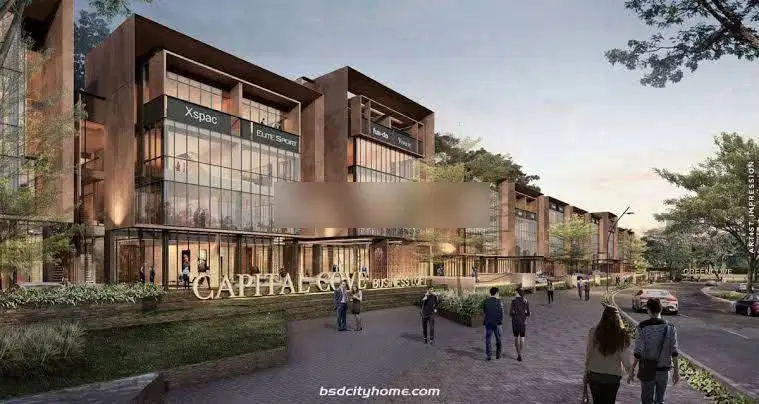 Dijual Ruko Capital Cove Business Loft Bsd City