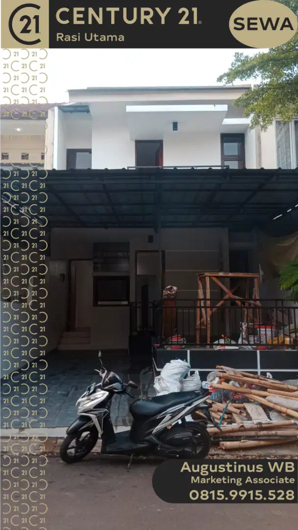 DISEWAKAN RUMAH BARU RENOVASI DI CITRA GRAND CIBUBUR