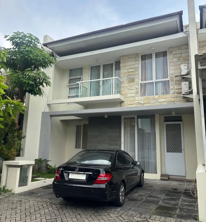Royal residence jual rumah minimalis semi furnish terawat