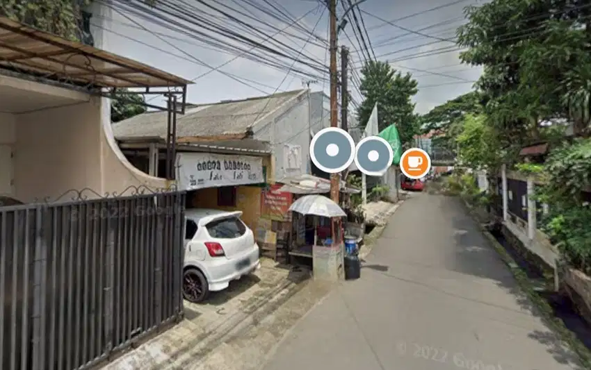Jual bawah NJOP rumah hitung tanah cocok kosan pondok pinang Jaksel