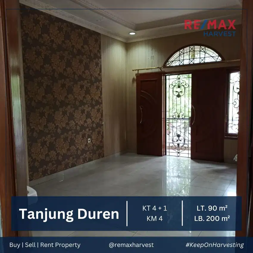 Disewakan Murah Rumah Bagus Siap Huni Lebar 6Meter Tanjung Duren