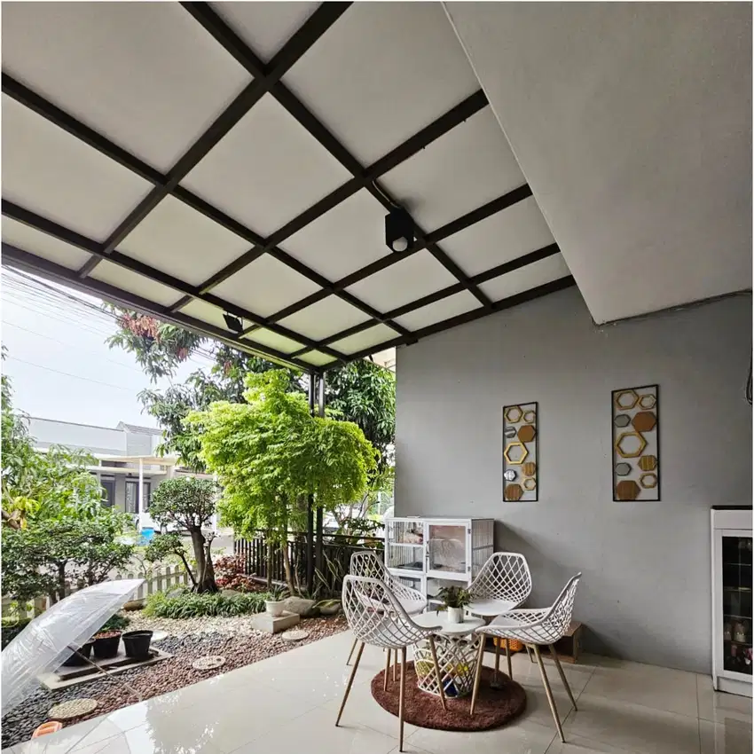 dijual rumah batununggal indah semi furnish dekat tol buah batu