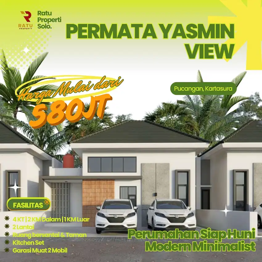 Cluster Permata Yasmin View Kartasura All in