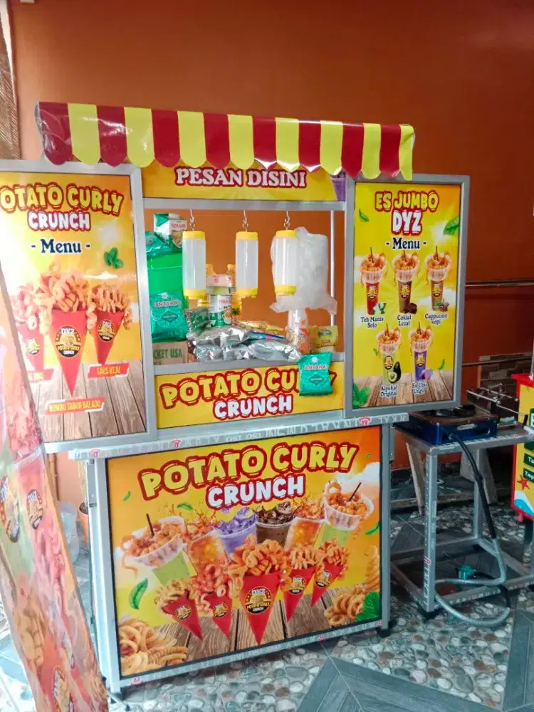 PAKET USAHA POTATO CURLY DYZ