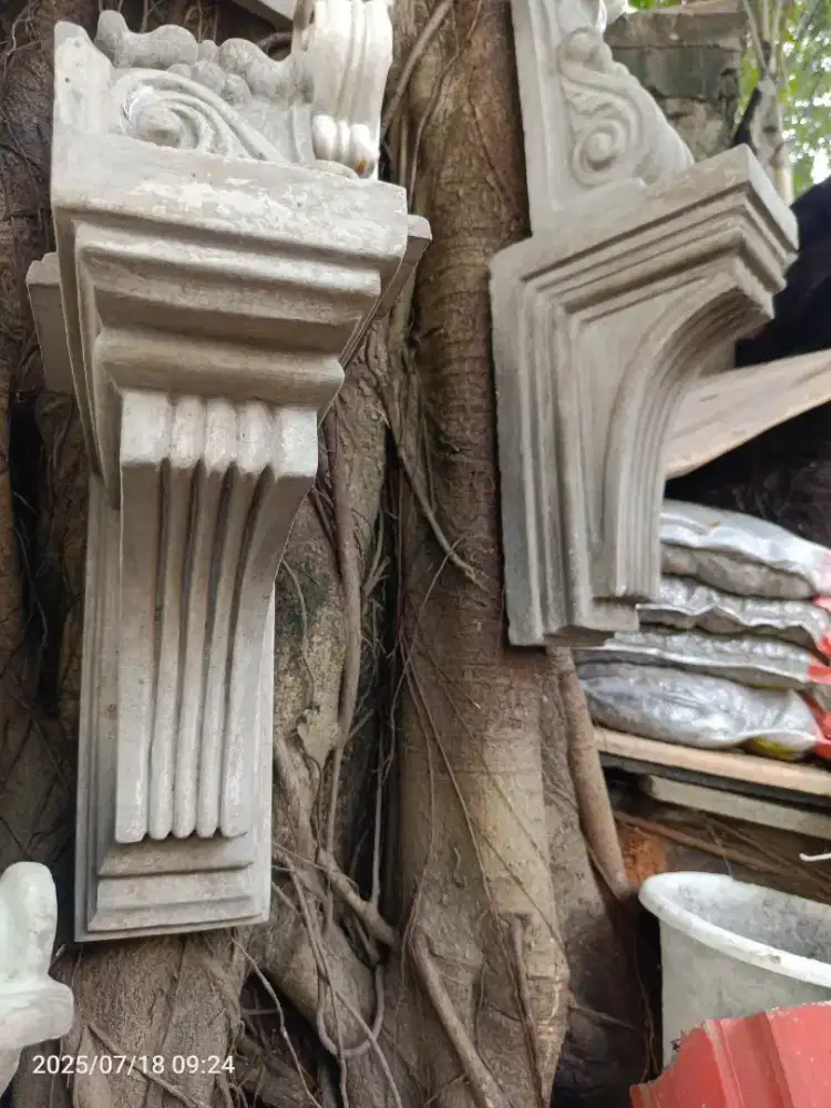 Konsol beton, sikuan kanopi