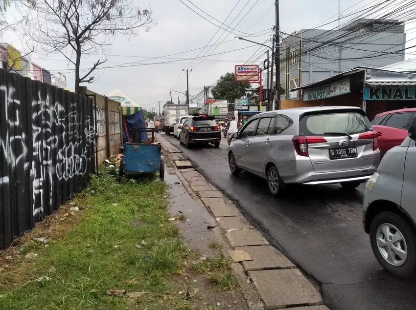 Disewakan tanah jalan raya buaran BSD