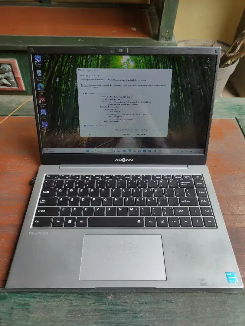 Advan Laptop Soulmate 14/ Intel Celeron N4020/4GB/SSD128GB/Win11