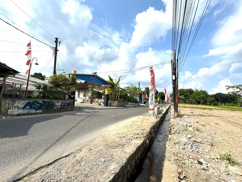 Termurah, Tanah Jogja Timur Tepi Jalan Aspal Lebar