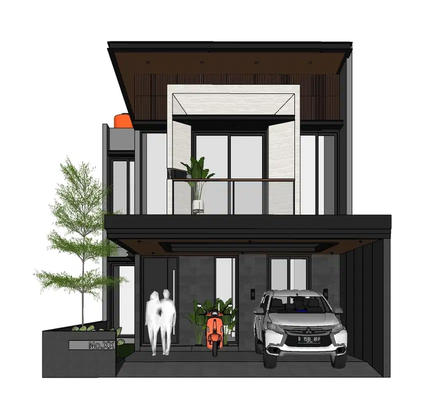 Rumah baru dekat Margonda di perumahan bukit cengkeh berbunga depok